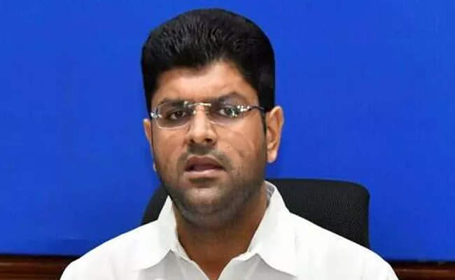 Haryana Deputy CM Dushyant Chautala tests positive for Coronavirus - Sakshi