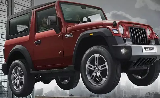  Mahindra Thar Receives Over 9000 Bookings Since Launch  - Sakshi