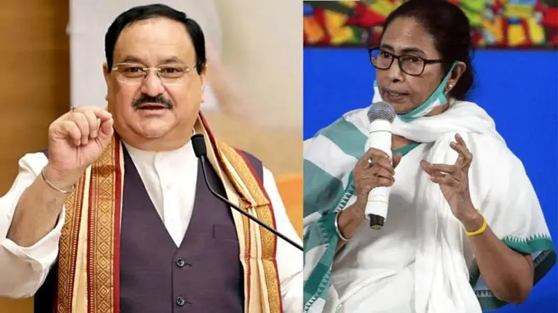 JP Nadda Slams Mamata Banerjee Days in Power Are Numbered - Sakshi