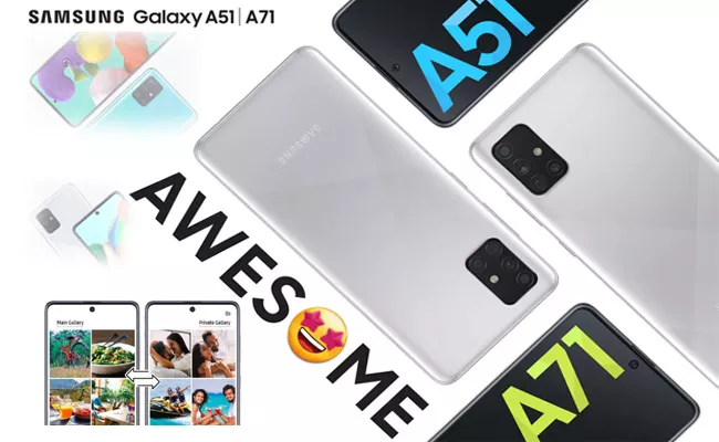 Samsung Galaxy A51 Galaxy A71 Quick Switch Sponsored - Sakshi