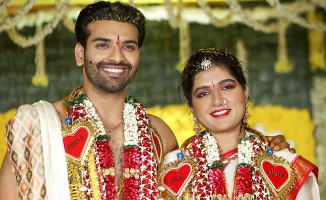 Sirivennela Seetharama Sastry son Raja Weds Himabindu at Hyderabad - Sakshi