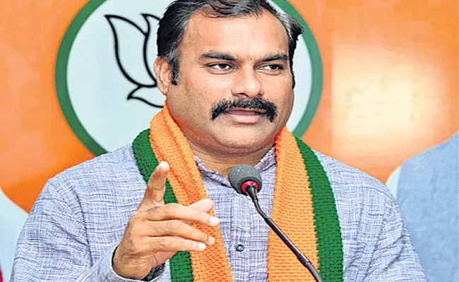 Ravula Sridhar Reddy Resigns TO BJP - Sakshi