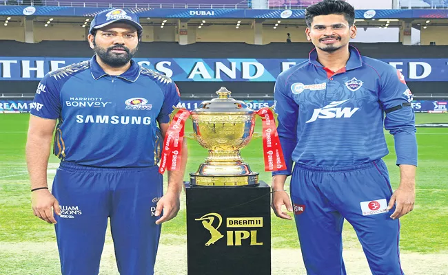 Mumbai Indians Vs Delhi Capitals IPL Final In Dubai - Sakshi