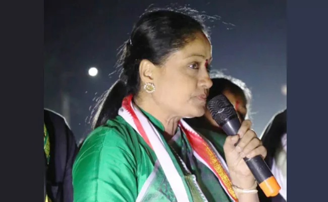 Vijayashanthi Responds On Dubbaka Bypoll Results - Sakshi