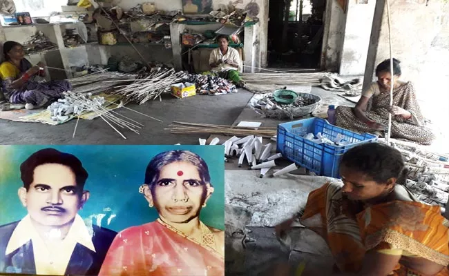 Family In Anakapalle Making Fireworks For Hundreds Of Years - Sakshi