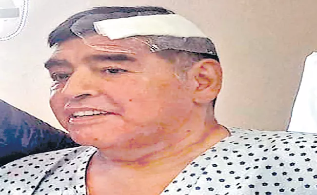 Diego Maradona discharged from clinic following successful - Sakshi