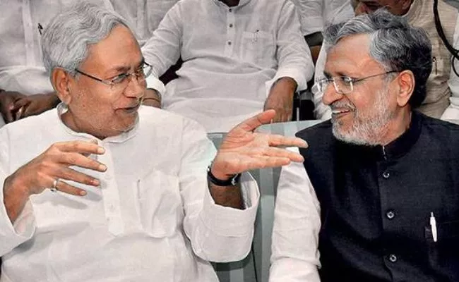 Sushil Modi step down from post of Bihar Deputy CM - Sakshi