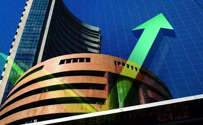 Sensex crosses 44,000 points mark- Nifty touches reocrd high - Sakshi