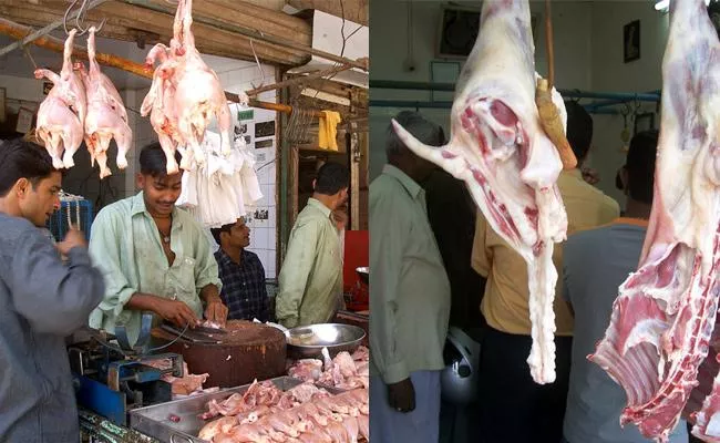 Mutton Price Hikes In Diwali Festive Season - Sakshi