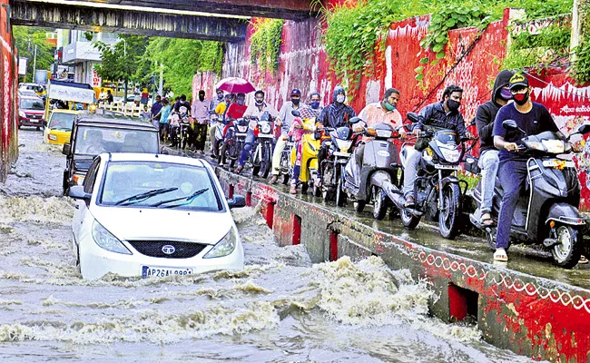 Uninterrupted Rain In Many Districts In AP - Sakshi