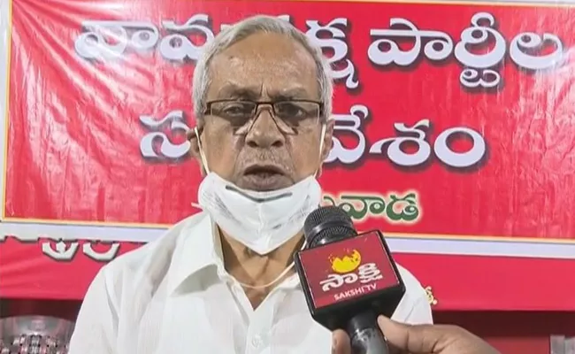 CPM Leader Madhu Comments On BJP Leader Somu Veerraju - Sakshi