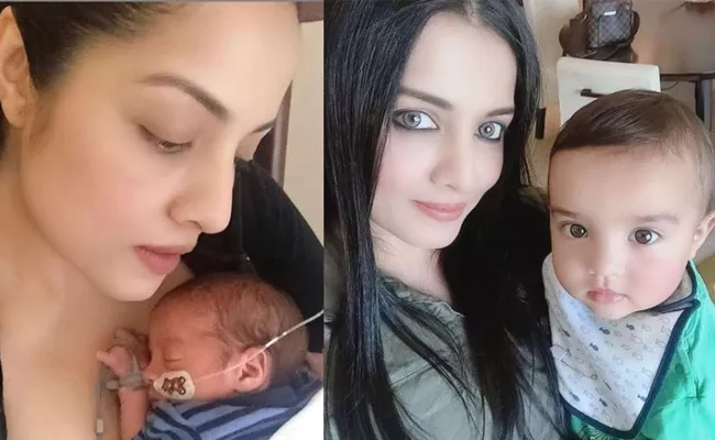 Celina Jaitly Emotional Note About Her Baby Death World Prematurity Day - Sakshi