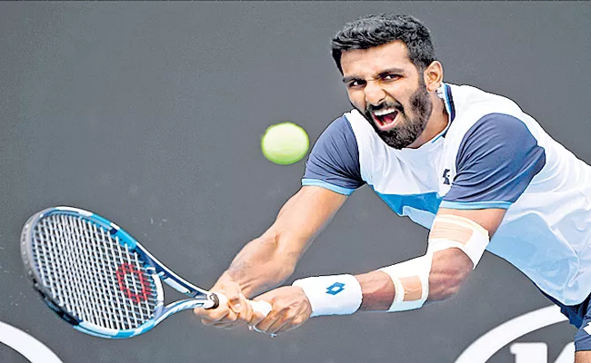 Prajnesh Gunneswaran enters second round - Sakshi