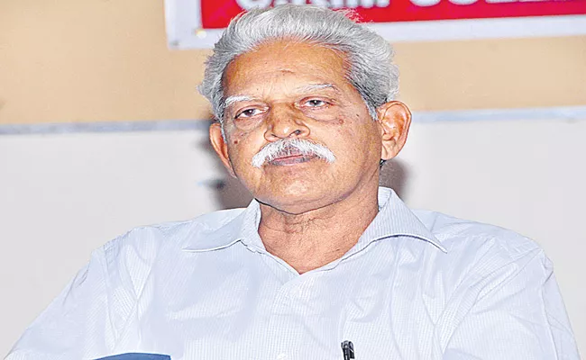 Activist Varavara Rao To Be Shifted To Mumbai's Nanavati Hospital - Sakshi