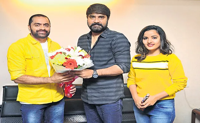 Narasimhapuram Movie Poster Launched By Srikanth - Sakshi