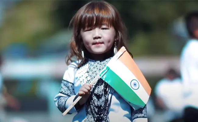 Musings Of Mizo People: On Vande Mataram By Four Year Old Girl - Sakshi