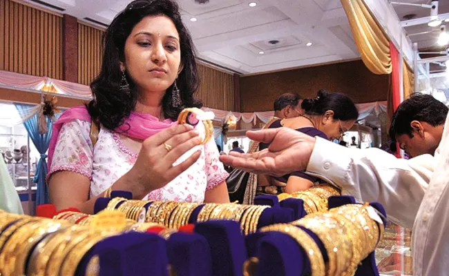 Gold, Silver gains from 4 day losses - Sakshi