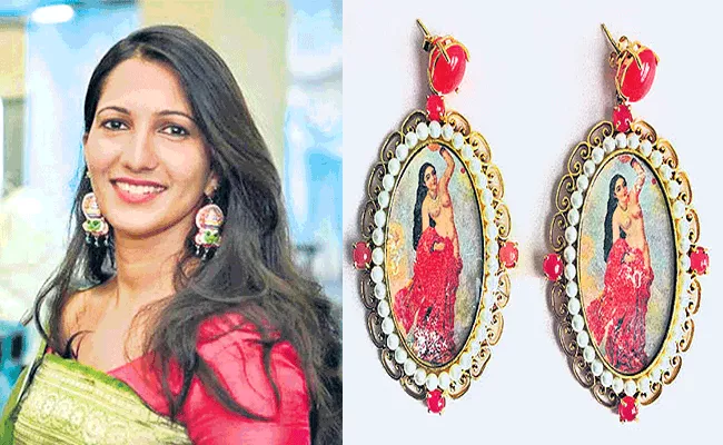 Poonams Painting Ornaments Successed  At New York Fashion Week - Sakshi