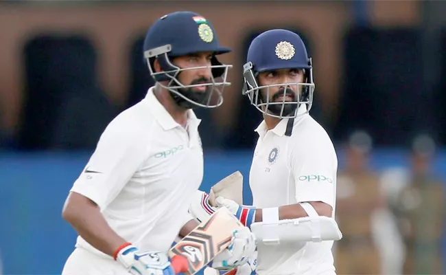 Pujara Rahane Take Charge To Test Series Aginest Austrelia Says Gavasker - Sakshi