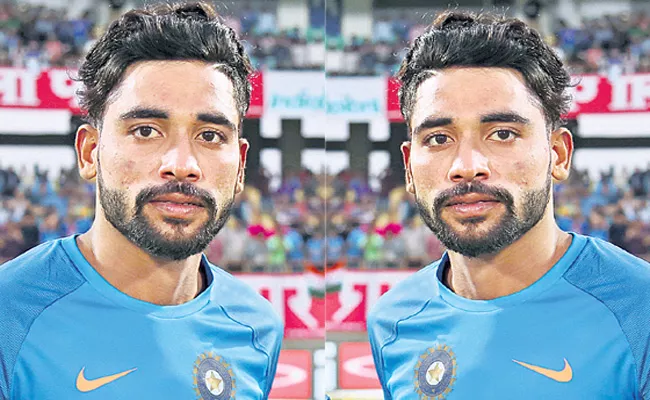 Mohammed Siraj has shown tremendous character - Sakshi