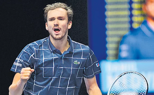 Daniil Medvedev beats Dominic Thiem to win ATP Tour Finals - Sakshi