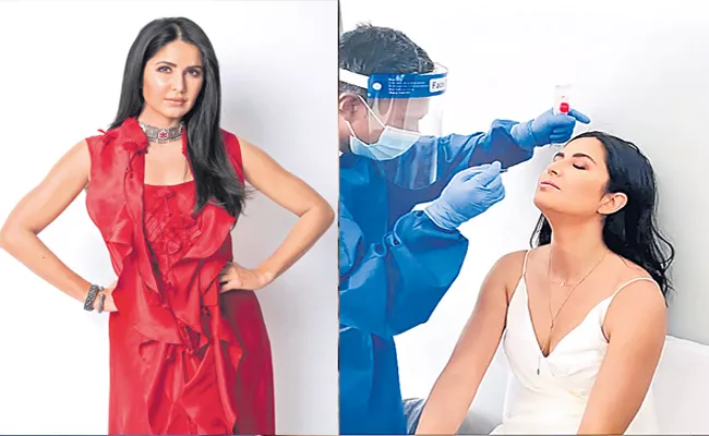 Actress Katrina Kaif COVID 19 Test Before The Shoot - Sakshi