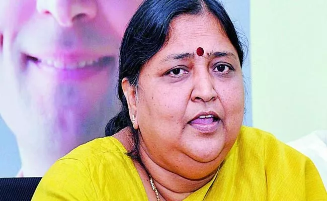 Panabaka Lakshmi Dissatisfied With Chandrababus Attitude - Sakshi