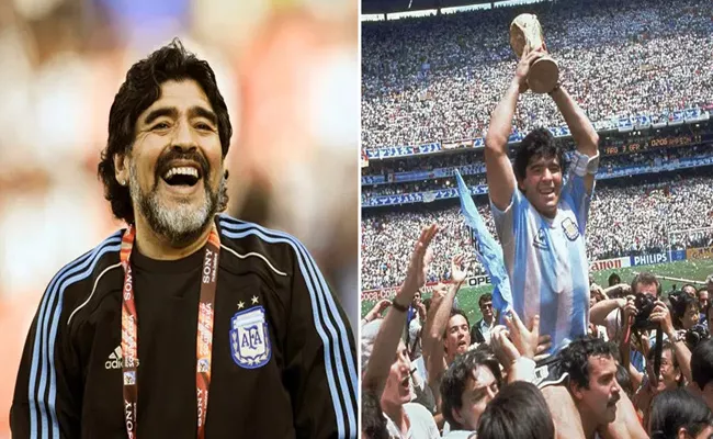 Greatest Of Ther Great Soccer Legend Diego Maradona Passes Away - Sakshi