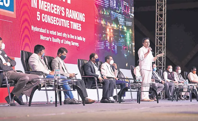 GHMC Elections 2020: KTR Says Hyderabad Needs Dynamic Leadership - Sakshi