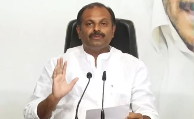 Chief Whip Gadikota Srikanth Reddy Comments On Chandrababu - Sakshi