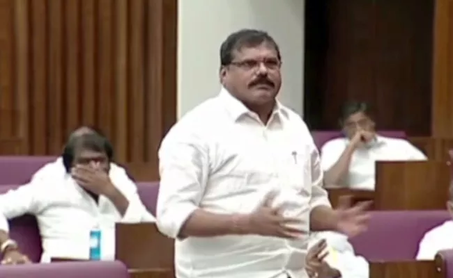 Minister Botsa Satyanarayana Slams Nara Lokesh In AP Legislative Council - Sakshi