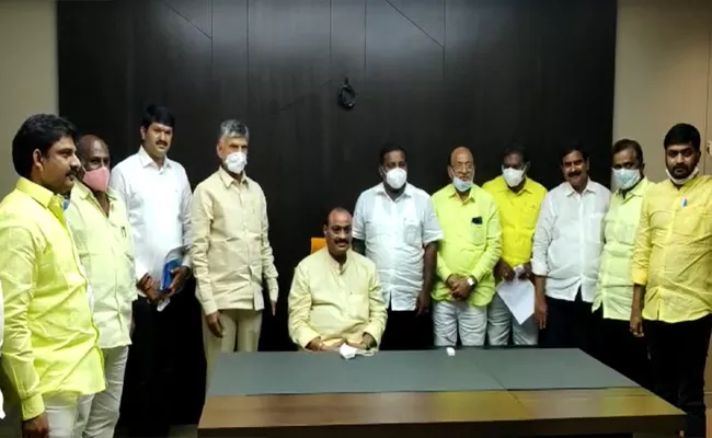 Atchannaidu Takes Charges As AP TDP President - Sakshi