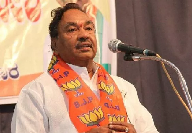 Karnataka minister KS Eshwarappa says wont give BJP ticket to Muslim - Sakshi