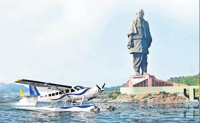 Seaplane Service Temporarily Suspended For Maintenance - Sakshi