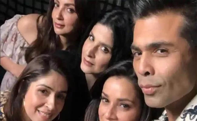 Karan Johar Reply To Netizen Who Calls He Is The Favourite Wife In Web Series - Sakshi