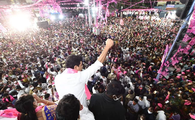 GHMC Elections 2020: KTR Only Star Campaigner To TRS - Sakshi