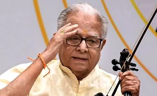 Violin Maestro TN Krishnan Passed Away: Pm Mourned To Him - Sakshi