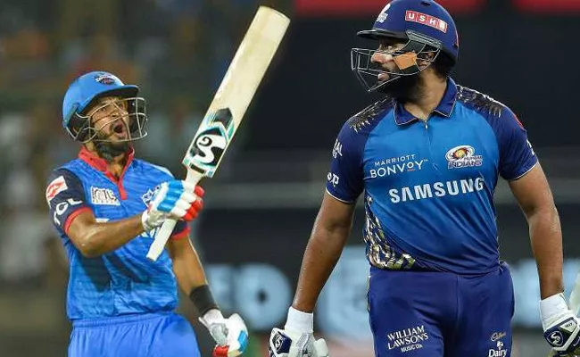 Mumbai Indians vs Delhi Capitals in Qualifier 1 - Sakshi