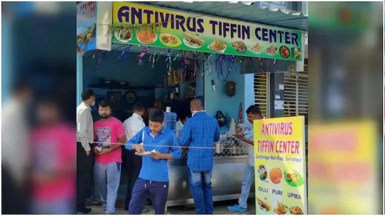 Antivirus Tiffin Centre in Odisha Viral Post is Trending - Sakshi