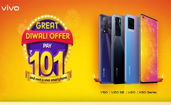 own vivo phones by paying just rs101 says Vivo - Sakshi