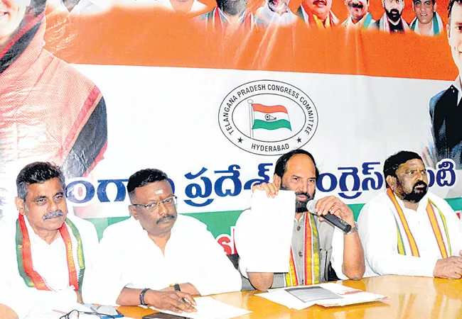 Uttam Kumar Reddy Says 387 Crore Scam In Greater Flood Relief - Sakshi