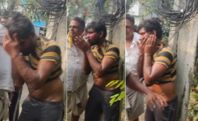 Man Molested Attempt On 8 Year Old Girl In Tirupati Padma Nagar - Sakshi