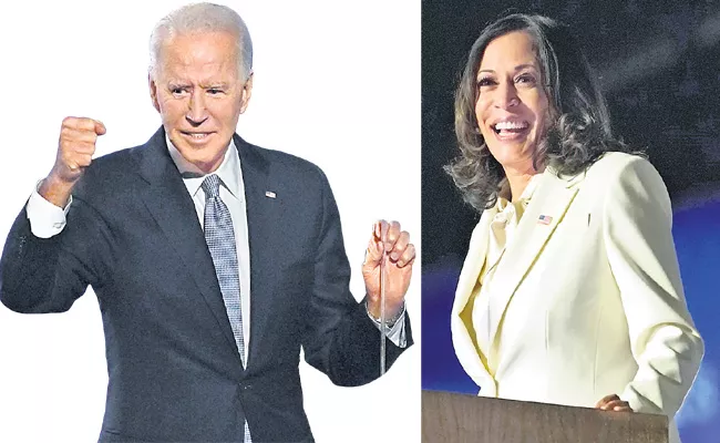 US President-elect Joe Biden addressed the nation from Wilmington - Sakshi