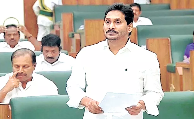 AP ASSEMBLY SESSIONS 2020: CM YS Jagan Speech on Rythu Bharosa - Sakshi