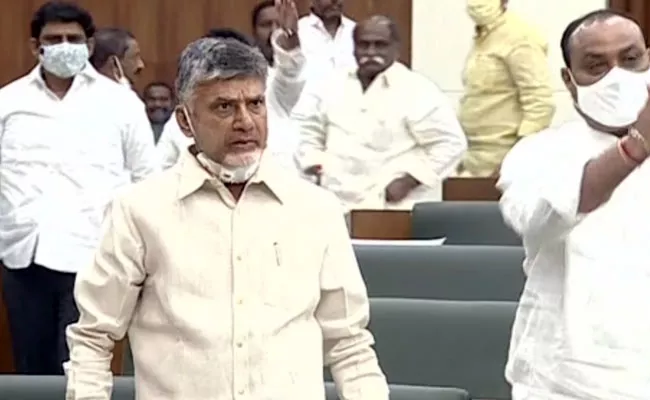 AP Assembly Session 2020: 12 TDP MLAs Suspended For A Day - Sakshi