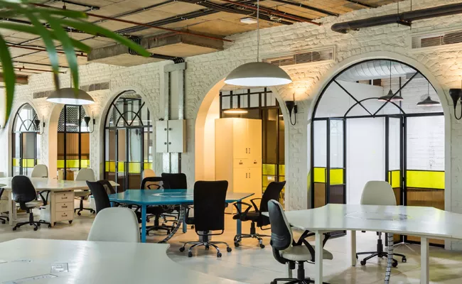 Coworking space trasactions coming down in Hyderabad - Sakshi