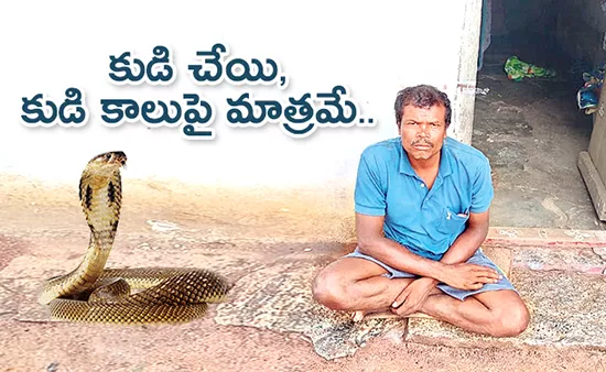 Chittoor Man Bitten by Snake 37 Times Seek Help - Sakshi