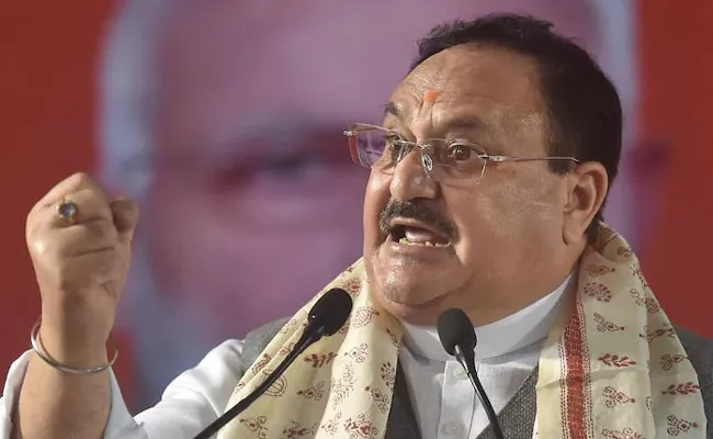 JP Nadda Slams Mamata Banerjee After Stone Attack On His Convey - Sakshi