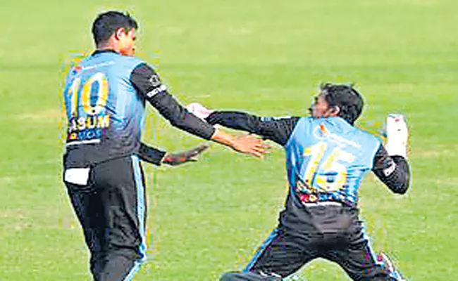 Mushfiqur Rahim throws a punch at his teammate in Bangabandhu T20 Cup - Sakshi