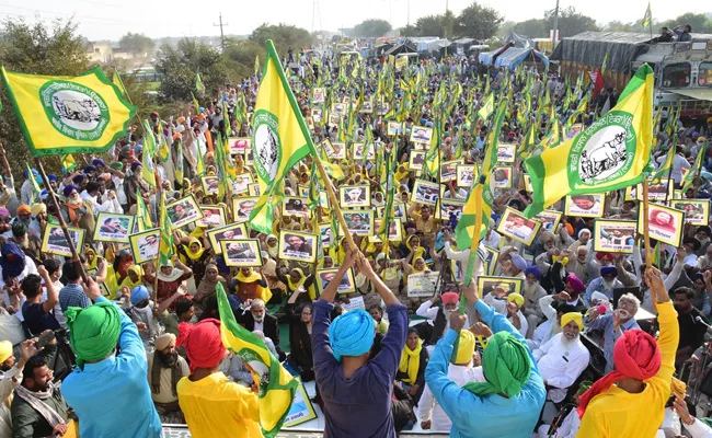 Biggest Farmers Protest In 20Th Decade - Sakshi